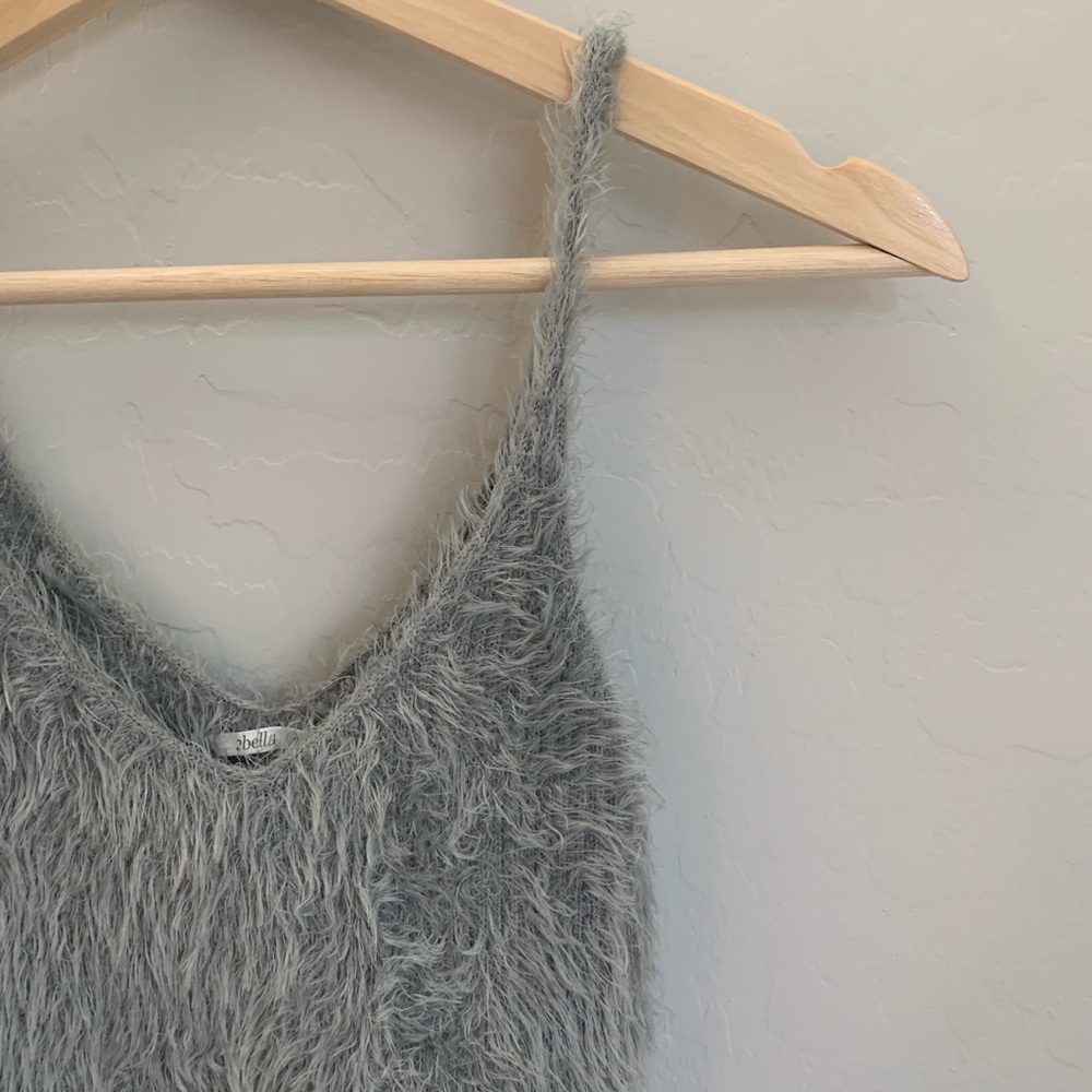 Fuzzy tank top